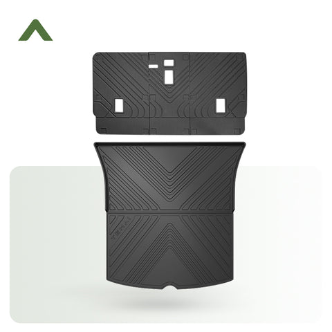 Rear Trunk Mats For Tesla Model Y （5 Seats 2021-2024 Model Y）