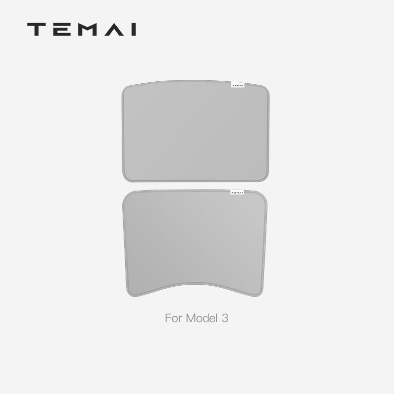 Pare-soleil de voiture TEMAI/pare-soleil Tesla modèle 3/pare-soleil modèle Y/pare-soleil de pare-brise 