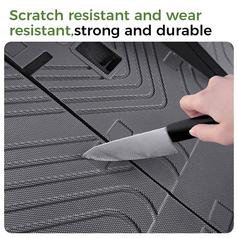 Rear Trunk Mats For Tesla Model Y （5 Seats 2021-2024 Model Y）