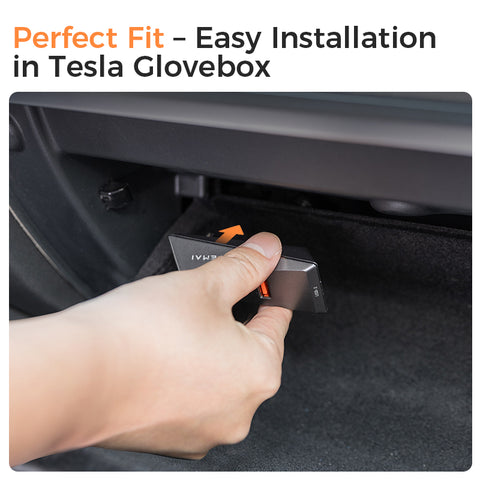 Cybertruck Inspired Glovebox USB Hub