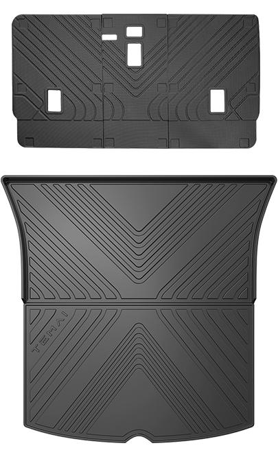 Rear Trunk Mats For Tesla Model Y （5 Seats 2021-2024 Model Y）