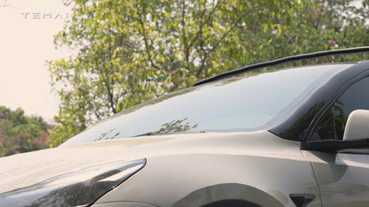Front windshield sunshade umbrella